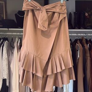 Elegant Tan Women's Skirt